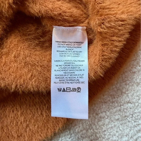 Maeve Scoop Neck Eyelash Sweater Tee size S - Picture 7 of 7